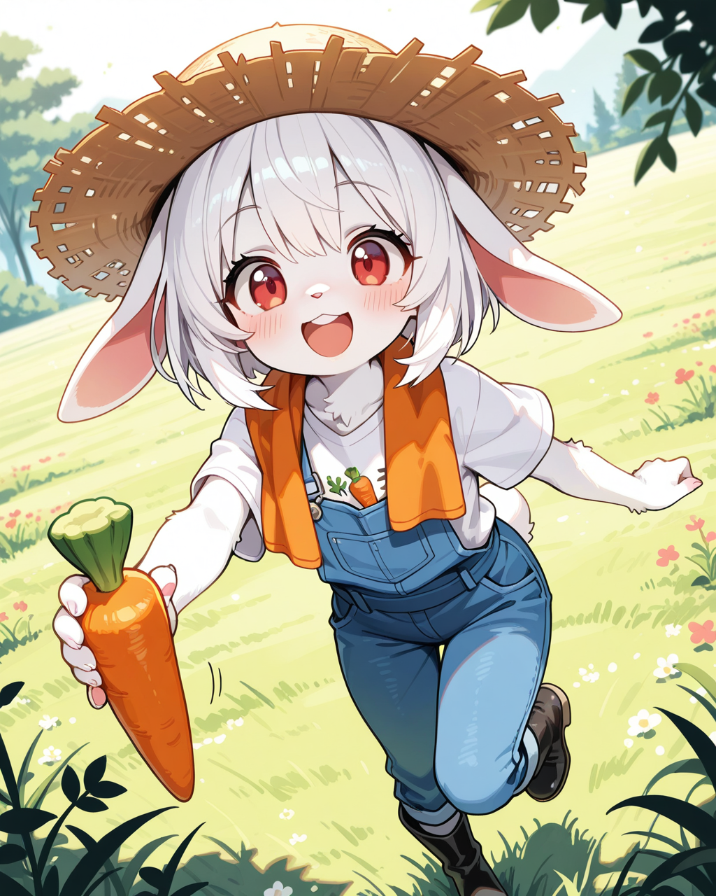 うさぎさんとニンジン♡