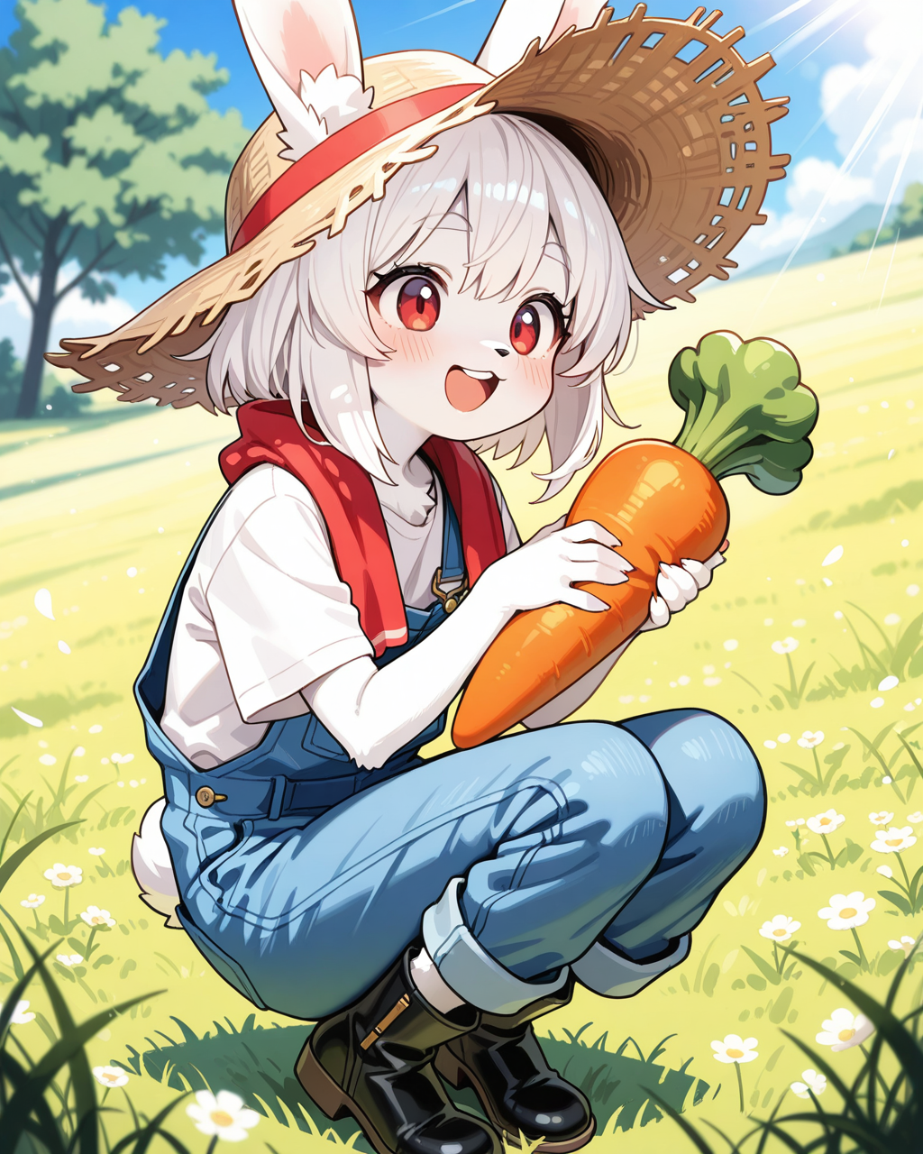 うさぎさんとニンジン♡