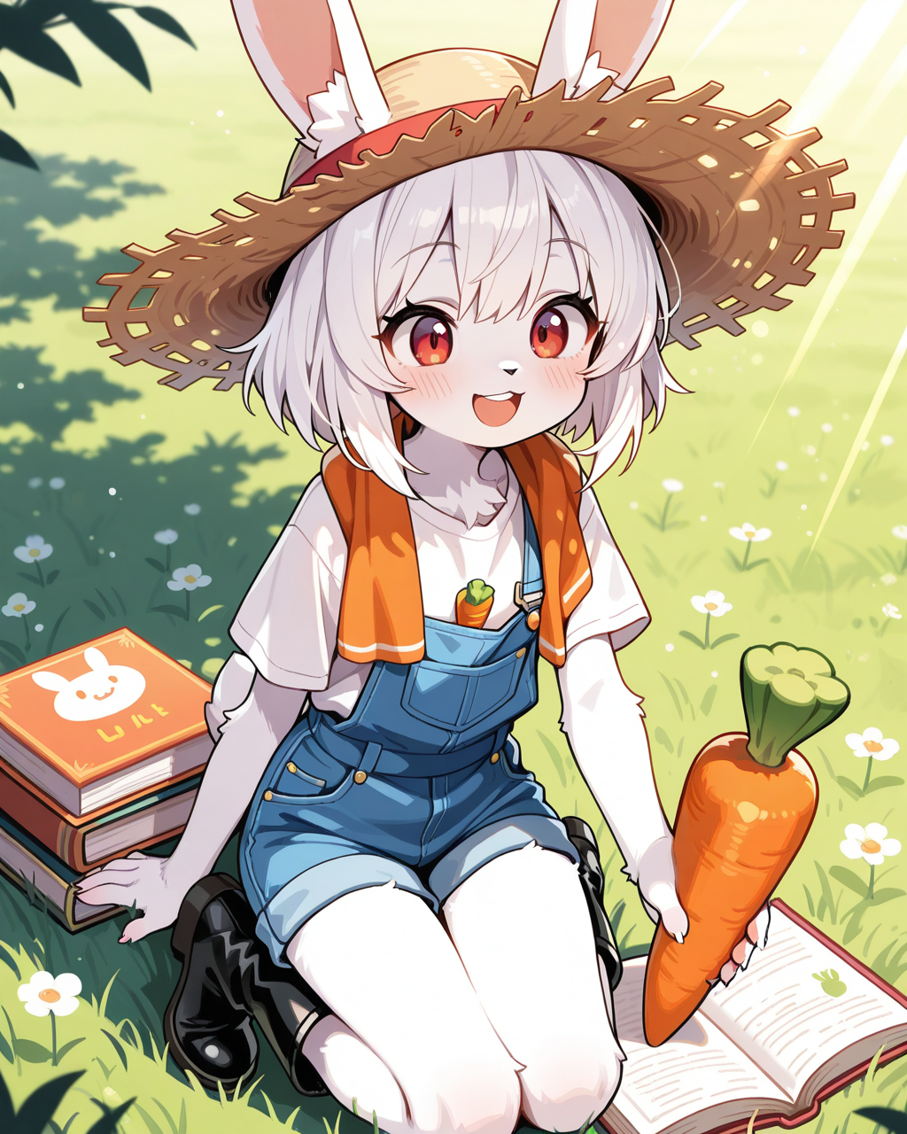 うさぎさんとニンジン♡