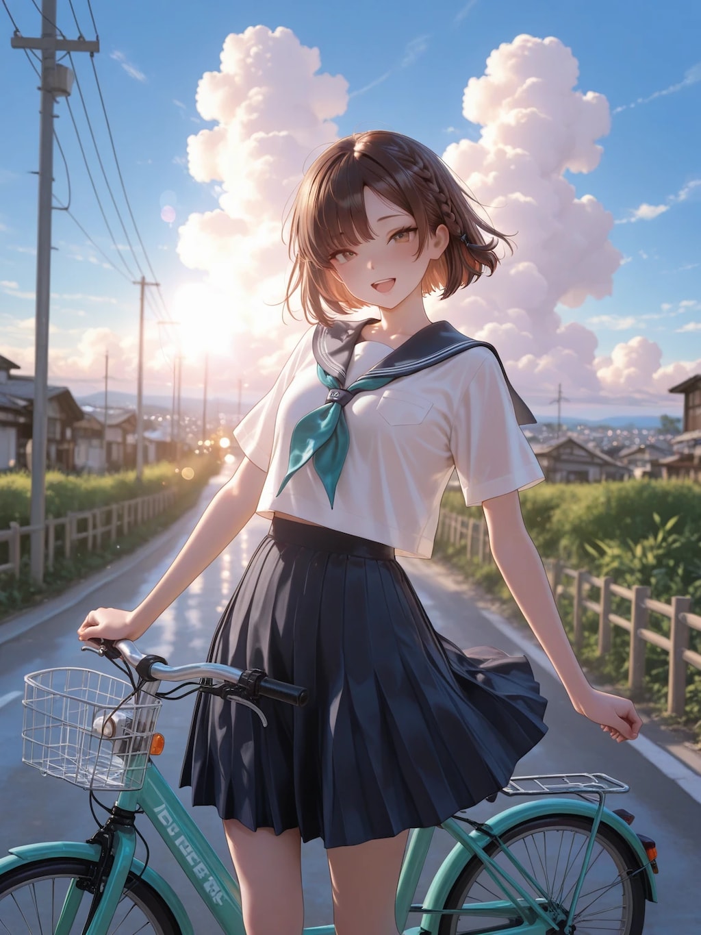 一緒に帰ろ？