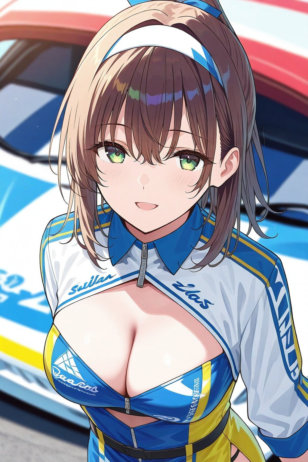 レースクイーン (怒)