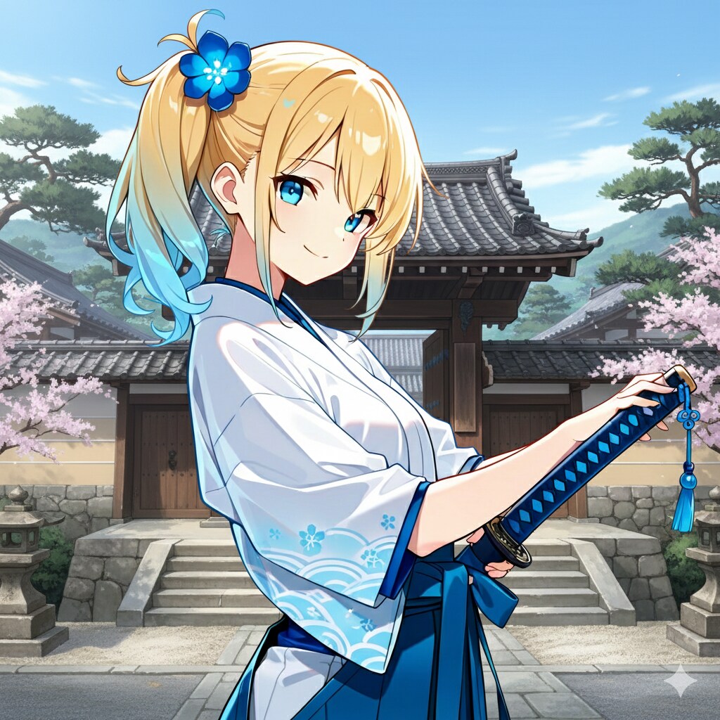 時代劇のエキストラ（うちの娘）