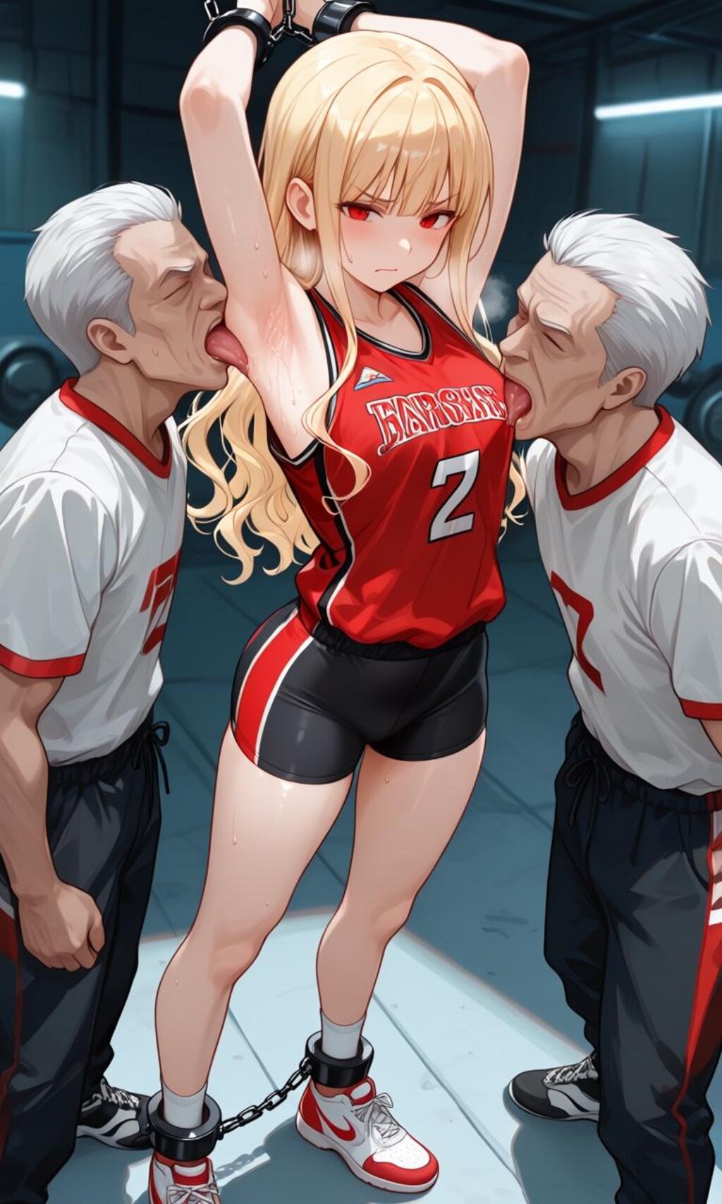腋舐められるの大好き小泉さん♡