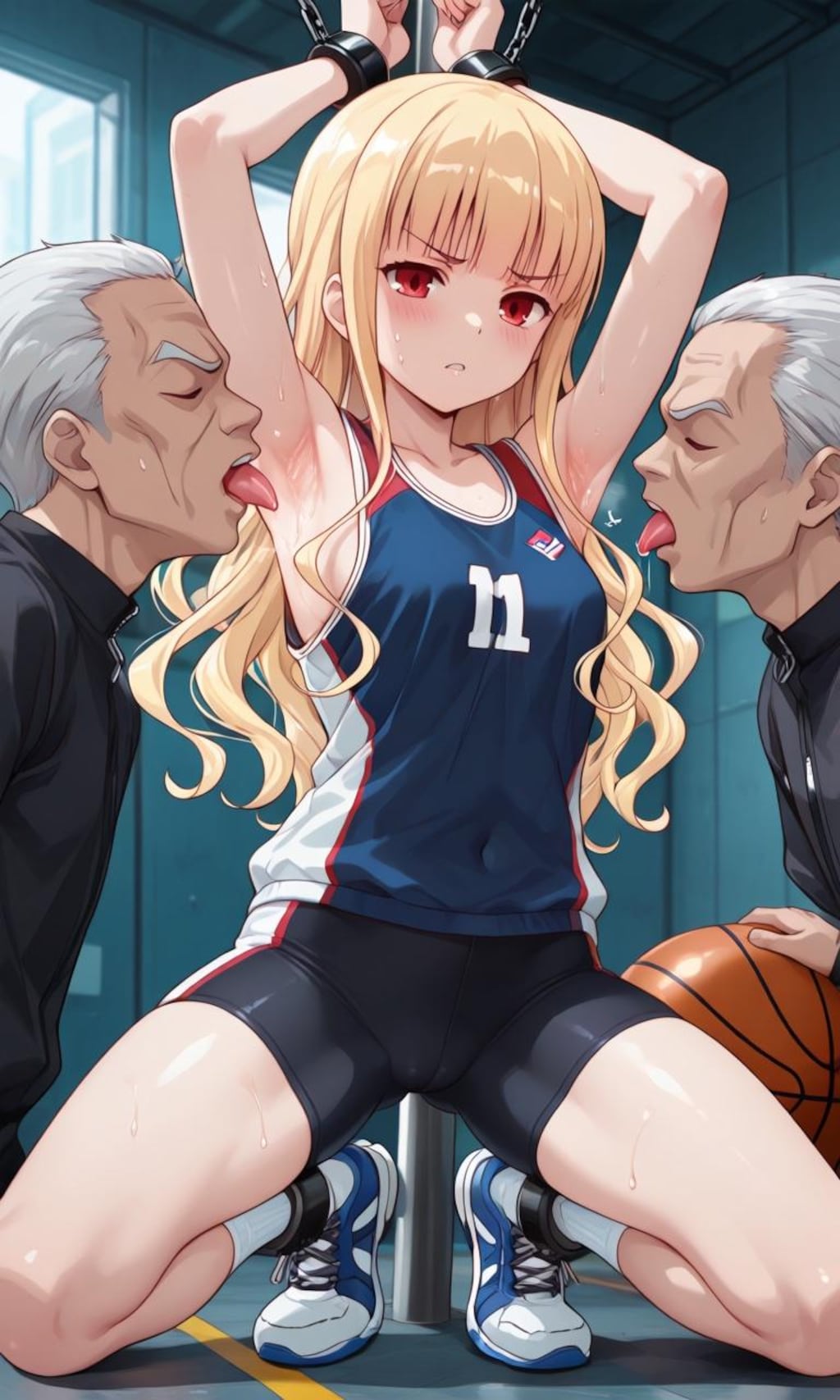 腋舐められるの大好き小泉さん♡