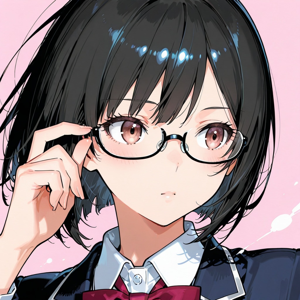 メガネ比べ