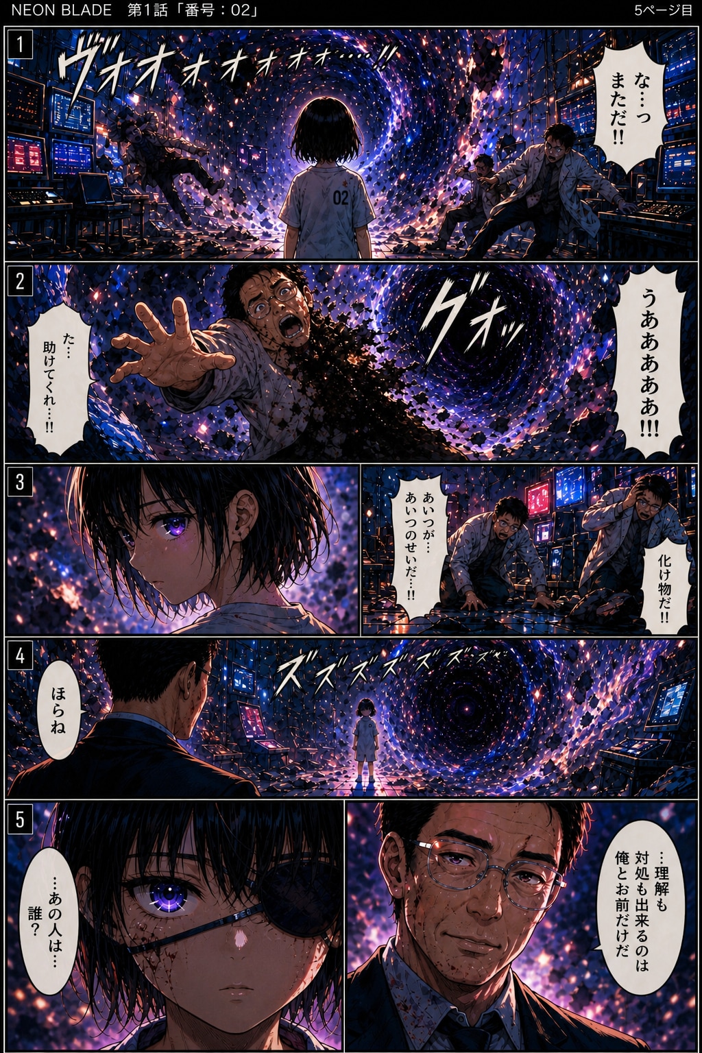 NEON BLADE 第1話「番号：02」
