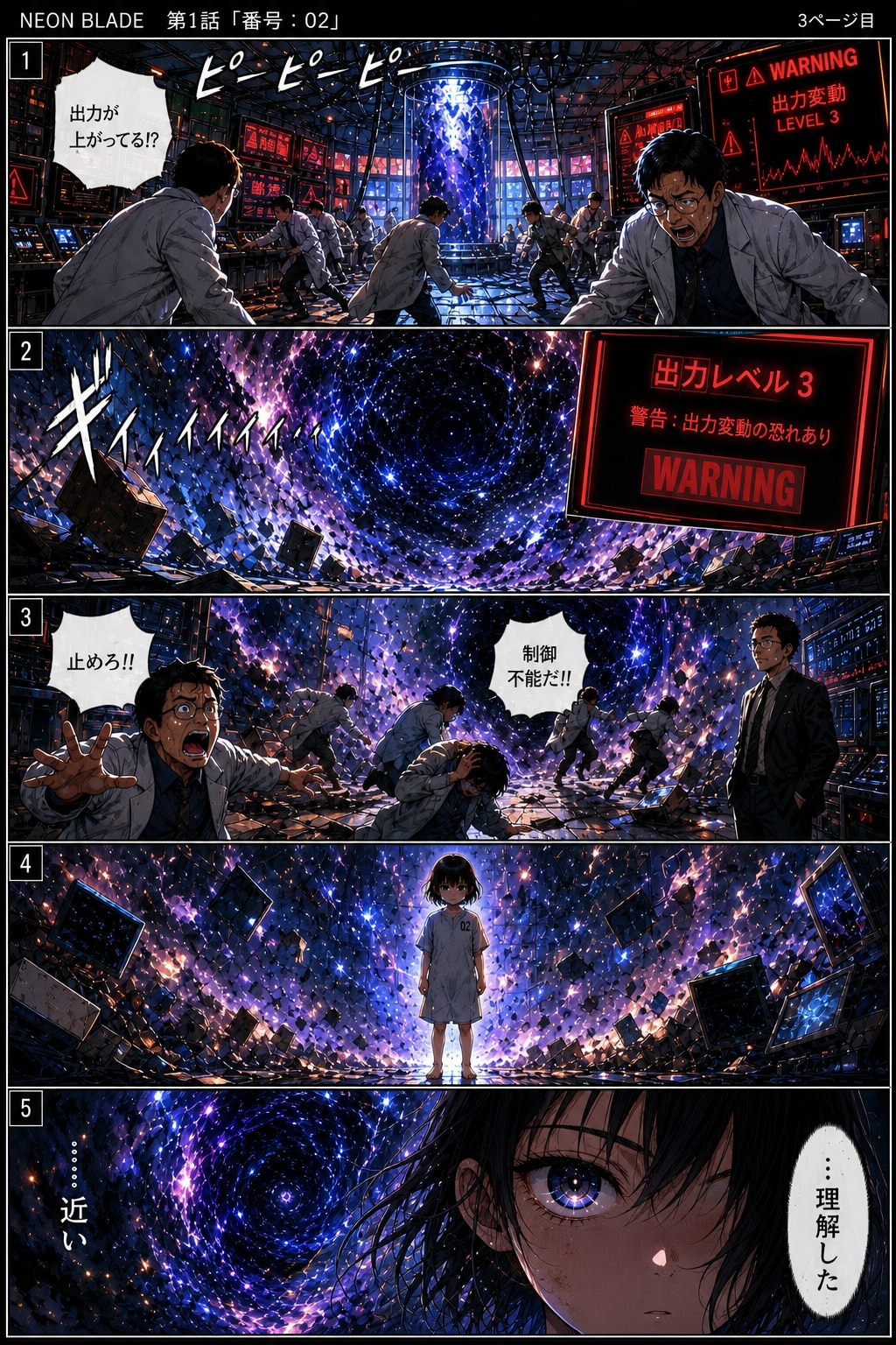 NEON BLADE 第1話「番号：02」