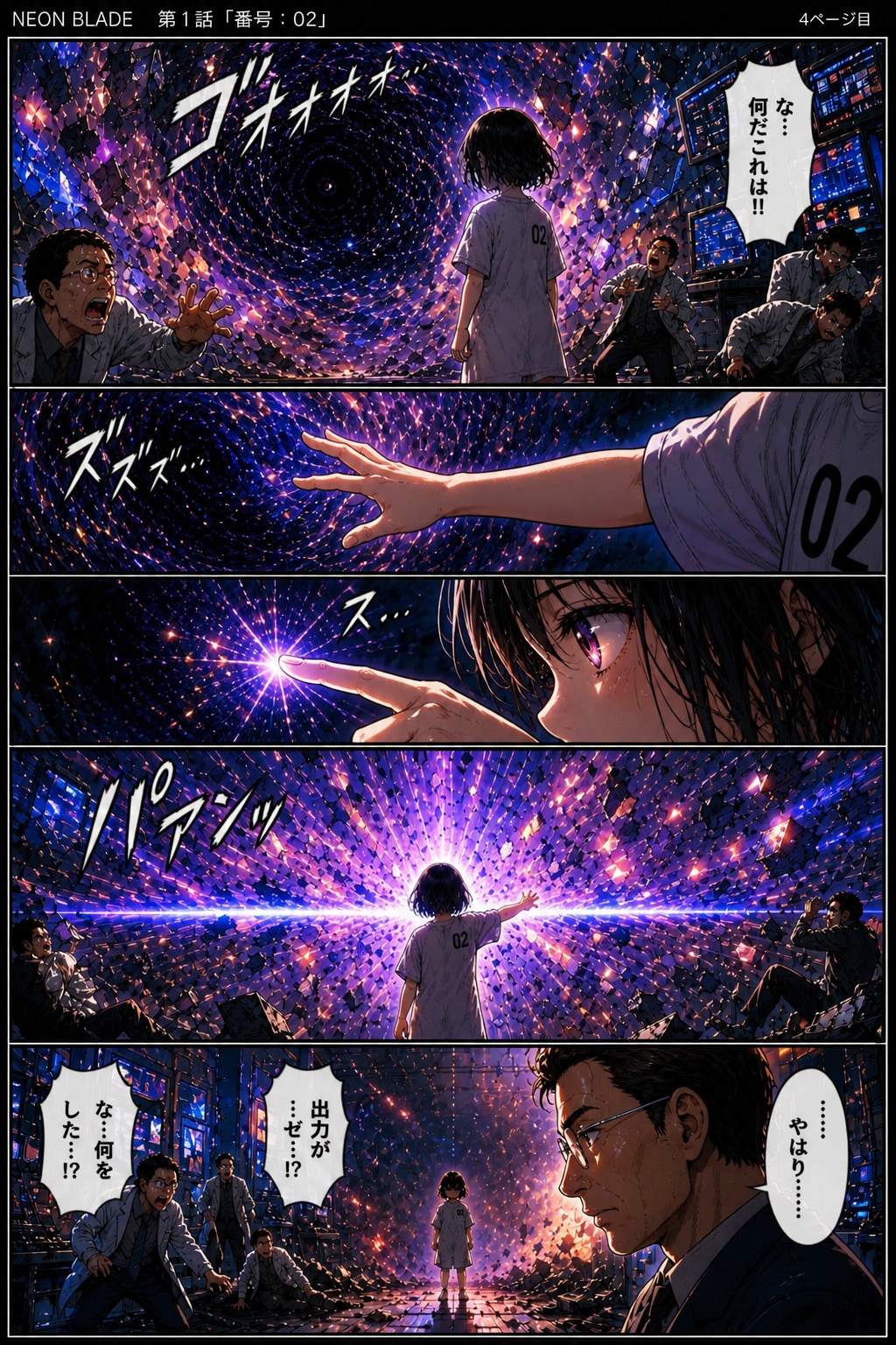 NEON BLADE 第1話「番号：02」