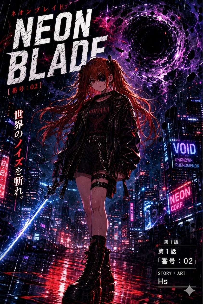 NEON BLADE 第1話「番号：02」 | の人気AIイラスト・グラビア