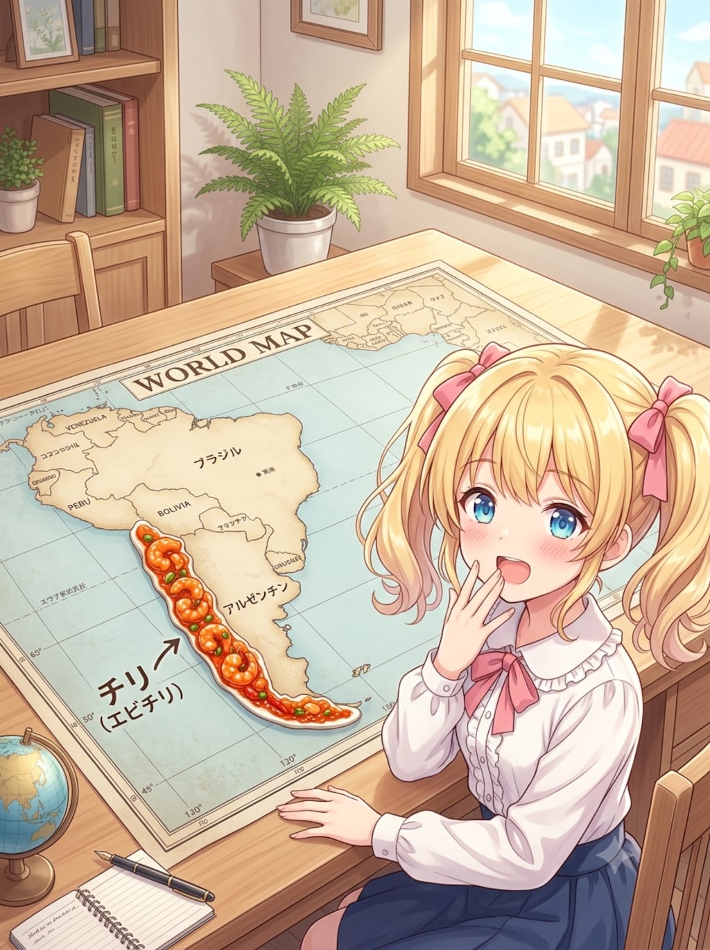 エビチリになったチリ