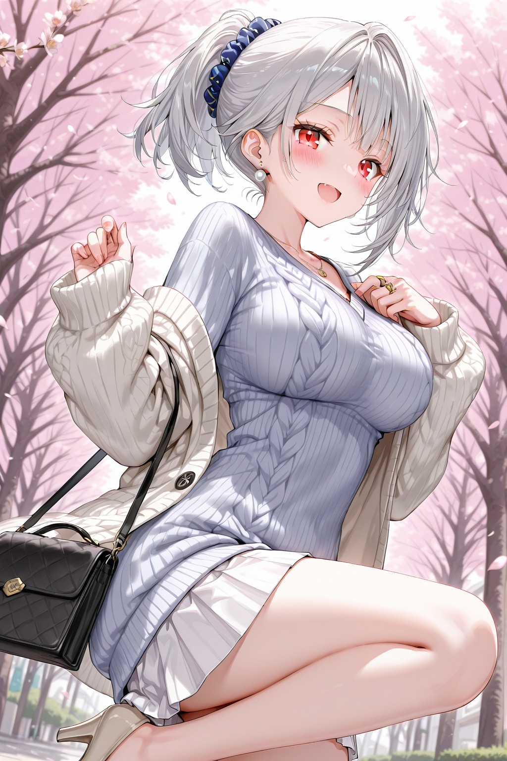 春コーデ雛菊ちゃん | の人気AIイラスト・グラビア