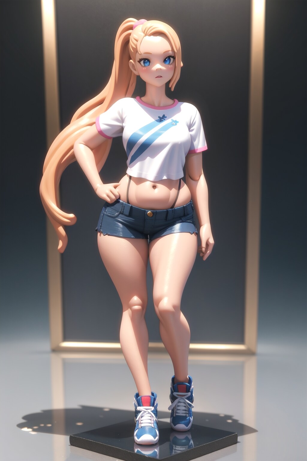 金髪ちゃんのフィギュアができたよ