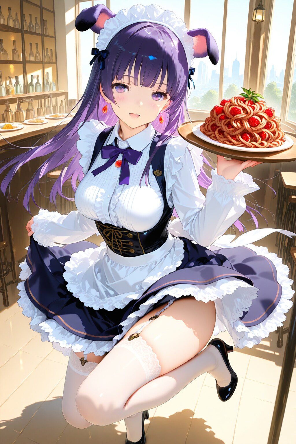 ようこそ❤️ちちぷいレストランへ❤️今日のオススメはこちらの昔ながらのナポリタンスパゲティです❤️