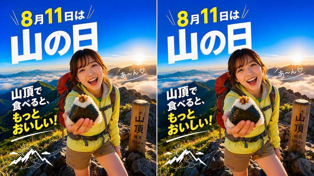 今日の１枚(8月11日)山の日