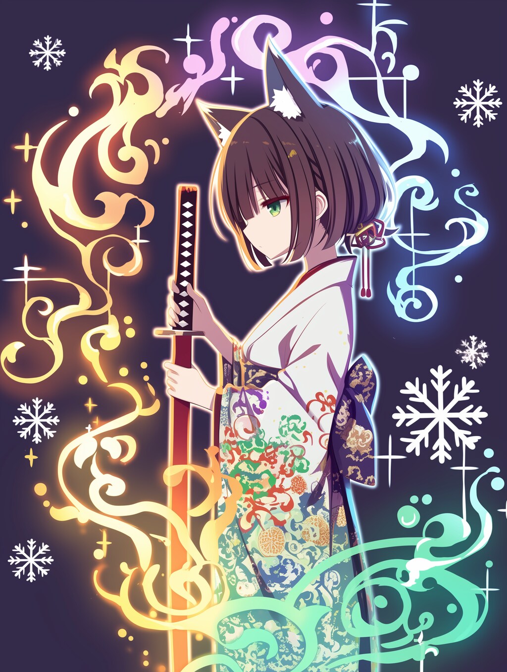 カラフル侍ガール