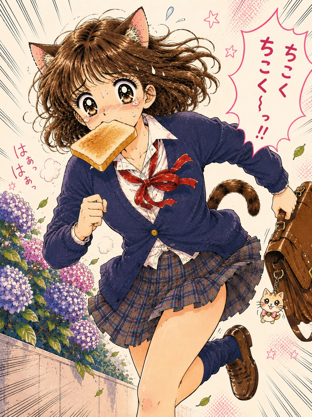 ちこくちこく～っ！！