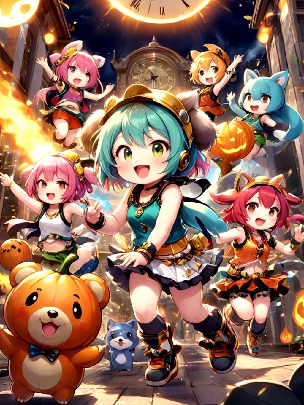 楽しそうな女の子達