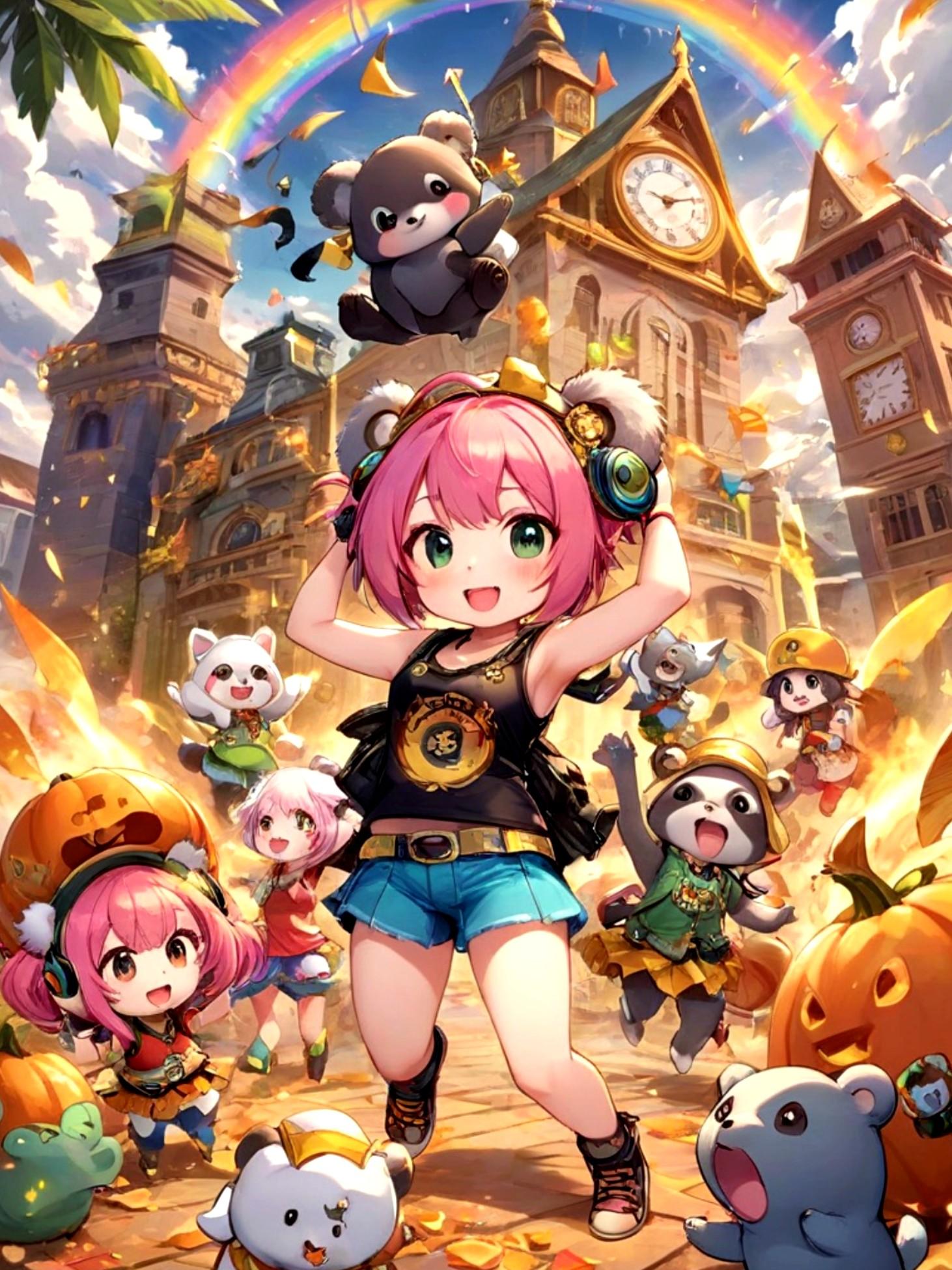 楽しそうな女の子達