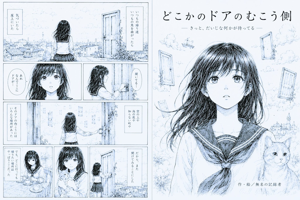ChatGPT 不思議な漫画