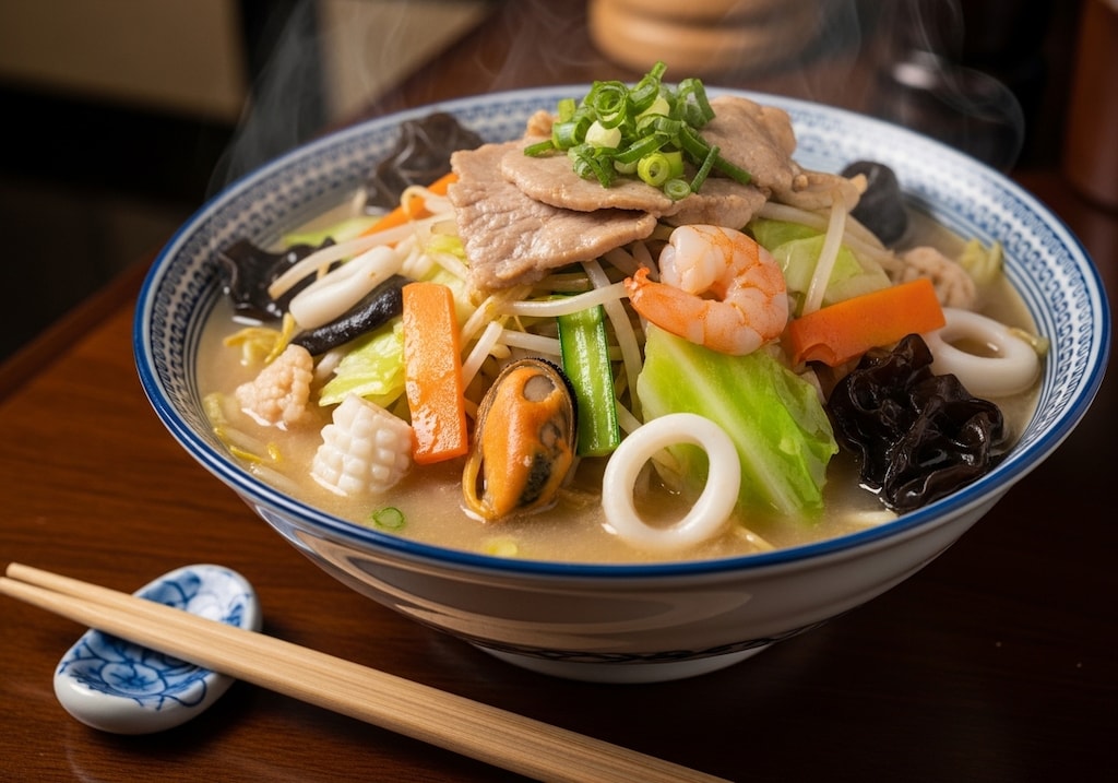 摩訶不思議食堂のちゃんぽん