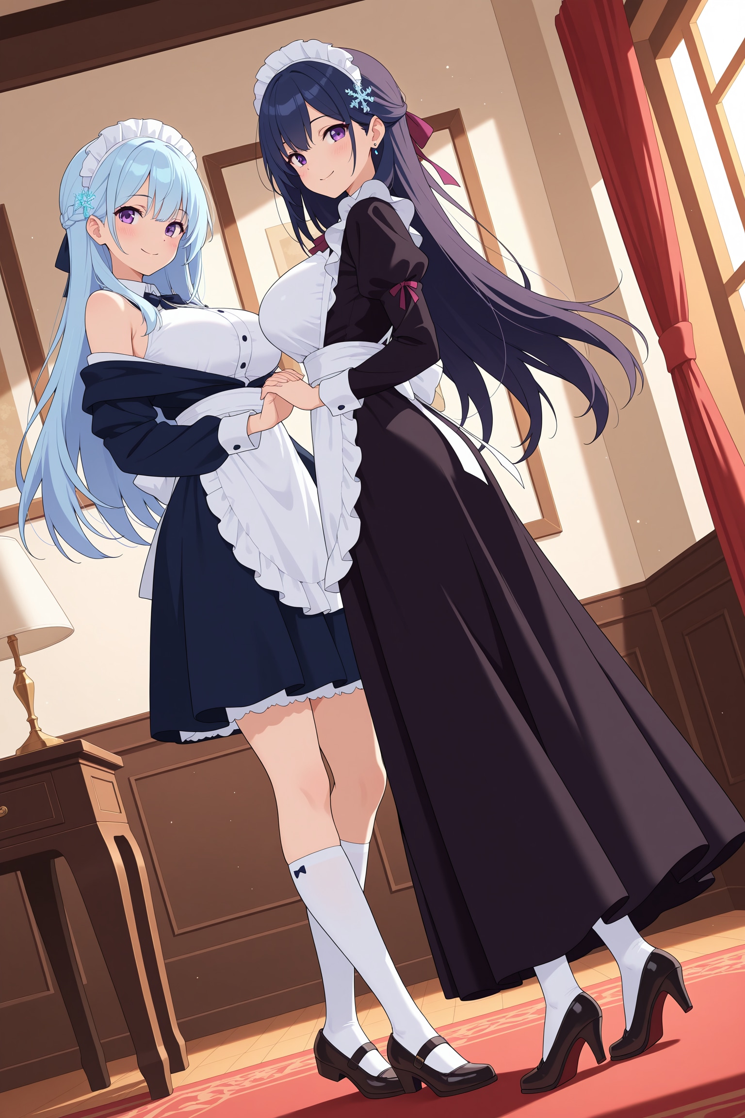 スーパーメイドちゃんと涼音さん | の人気AIイラスト・グラビア