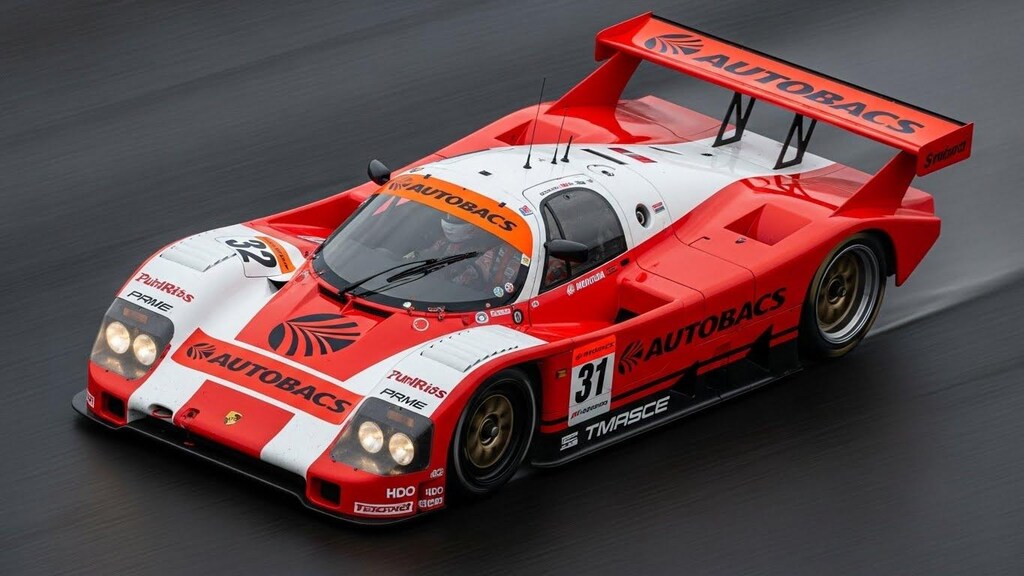 オートバックスポルシェ962Cレーシングカー