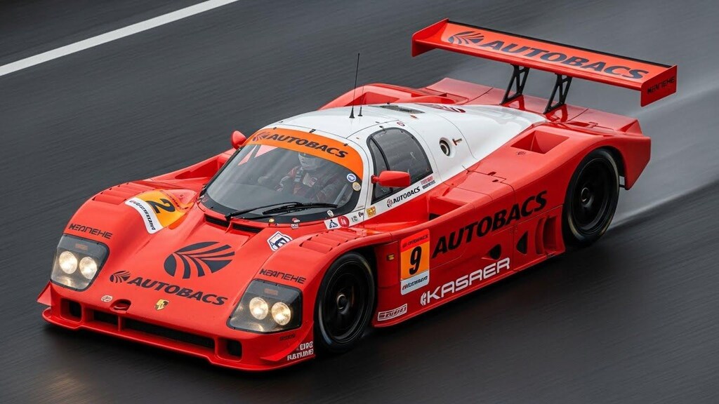 オートバックスポルシェ962Cレーシングカー
