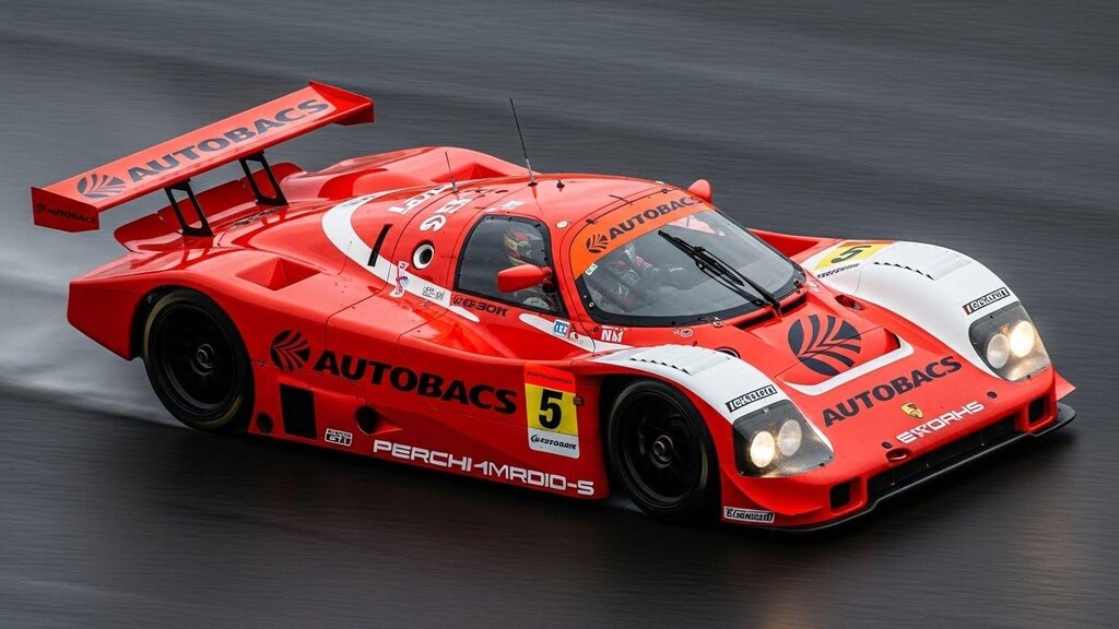 オートバックスポルシェ962Cレーシングカー