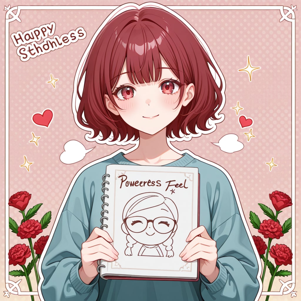 母の日メッセージカード
