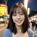小さい乳輪　大きい乳輪　おっぱい　巨乳　露出　カーディガン　ニット　ロングヘア　エロ　縦長スマホに最適 2枚目