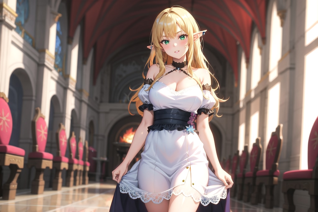 エレガントなエルフの若奥様