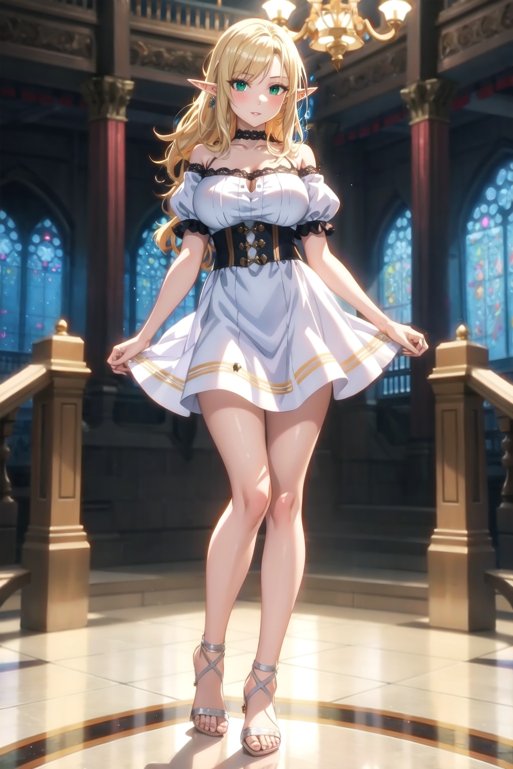 エレガントなエルフの若奥様