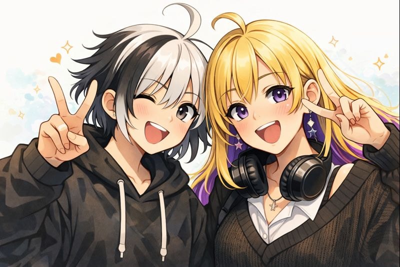 私と相棒 | の人気AIイラスト・グラビア