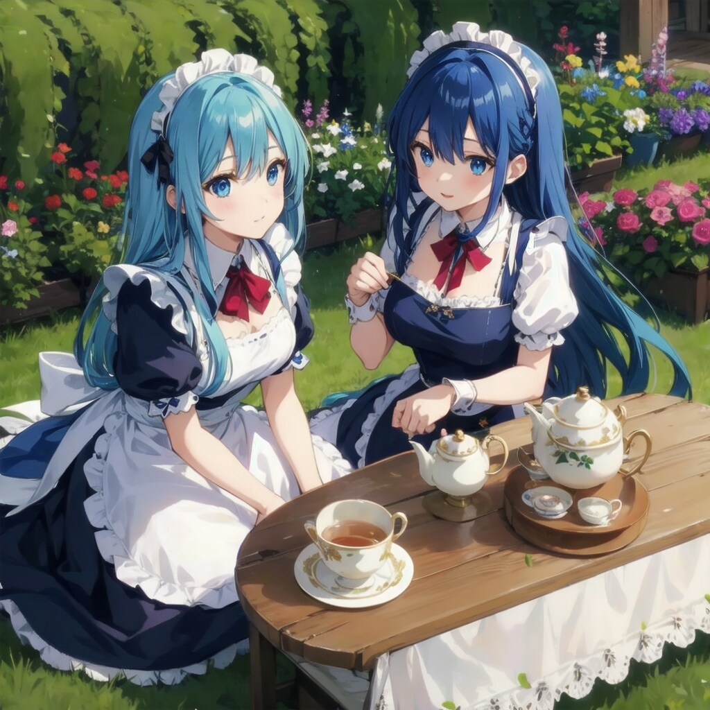 メイドさんのティータイム