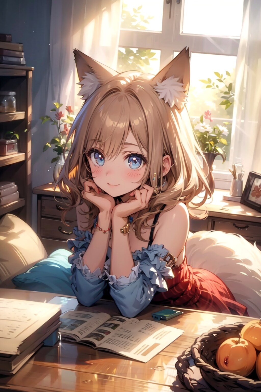 今日の狐耳娘 | の人気AIイラスト・グラビア