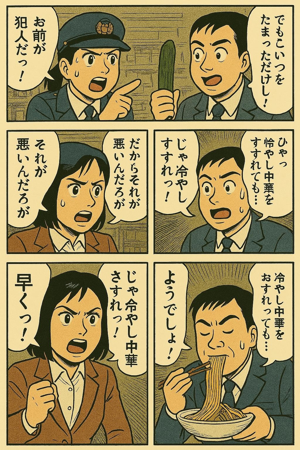 婦警と女刑事