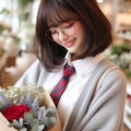 眼鏡女子 楓の花屋に寄り道 3枚目