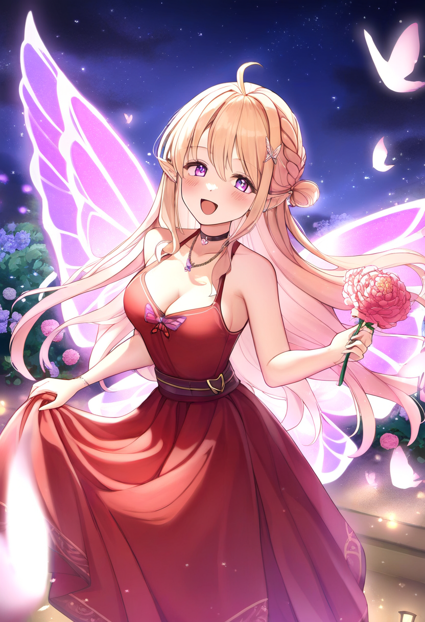 red dress | の人気AIイラスト・グラビア