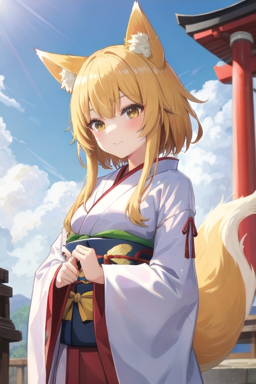 虎鼠神社のポンコツキツネ