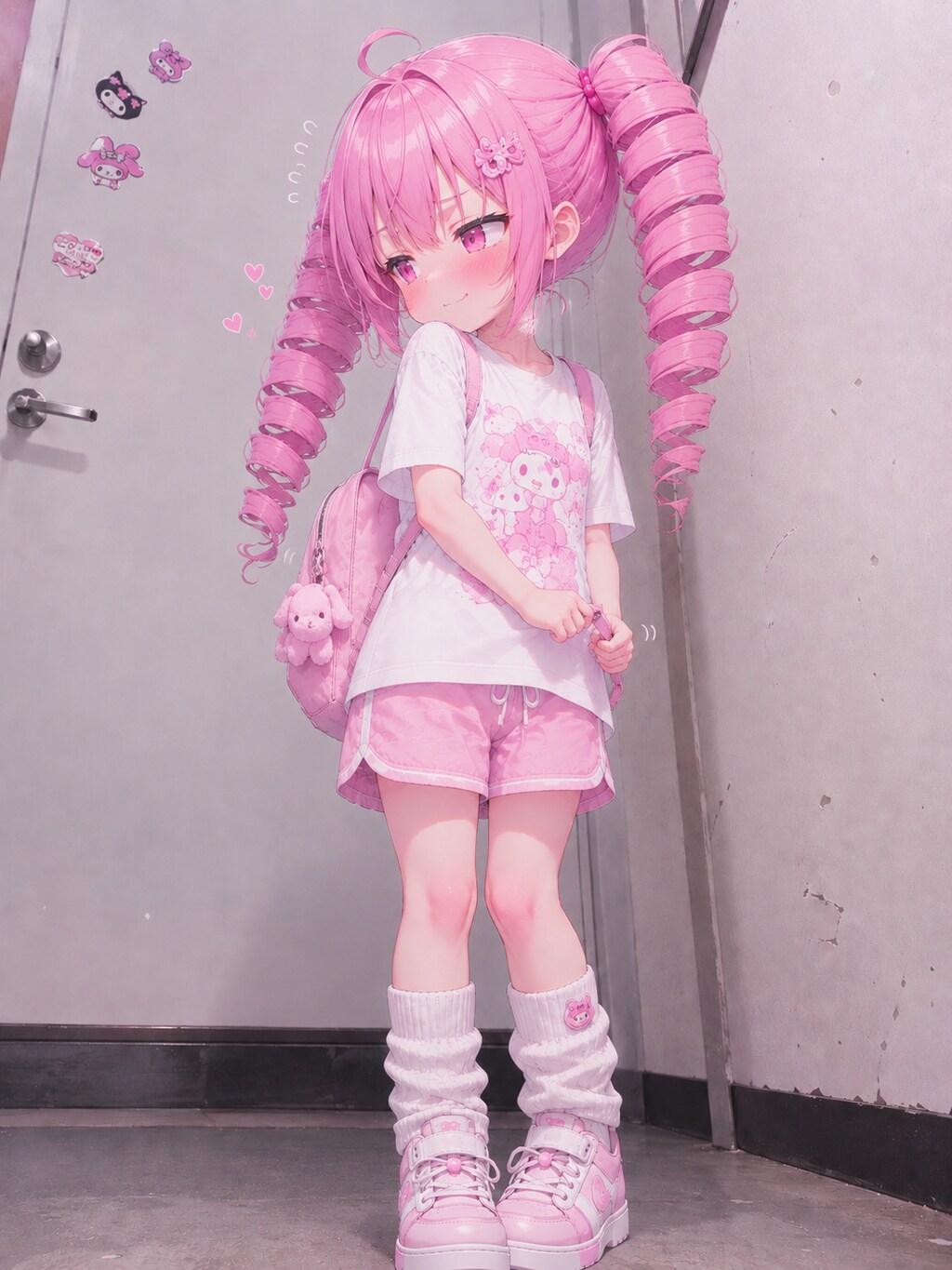 ドリルツインテのツンなピンクちゃん