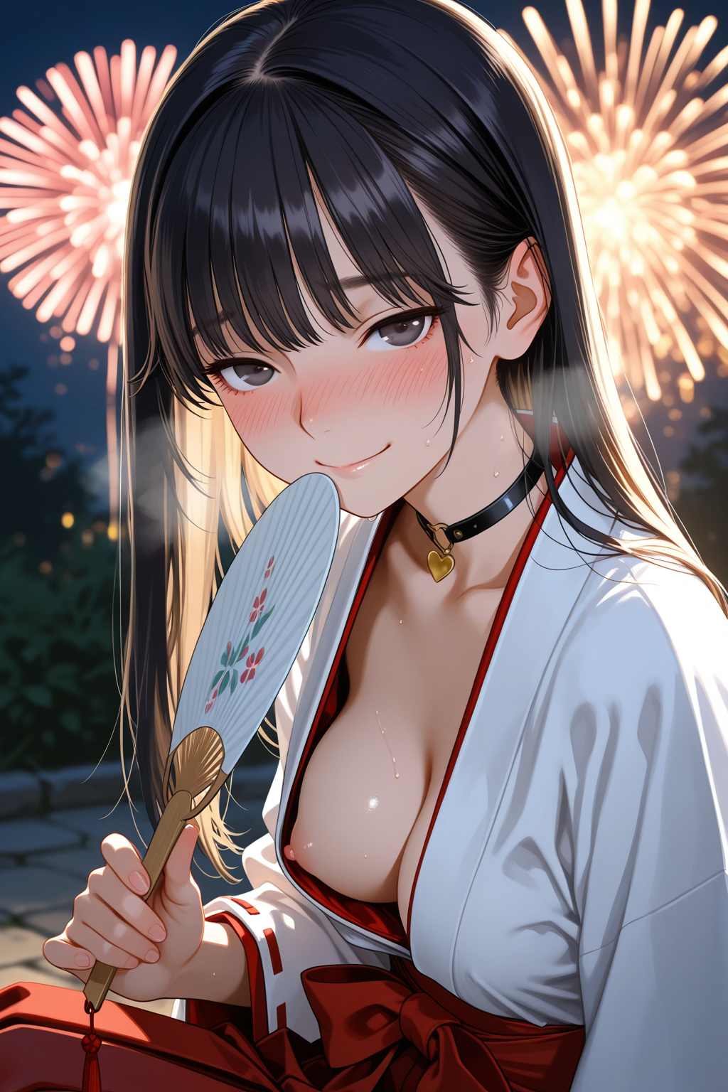 地元の幼馴染の巫女バイト