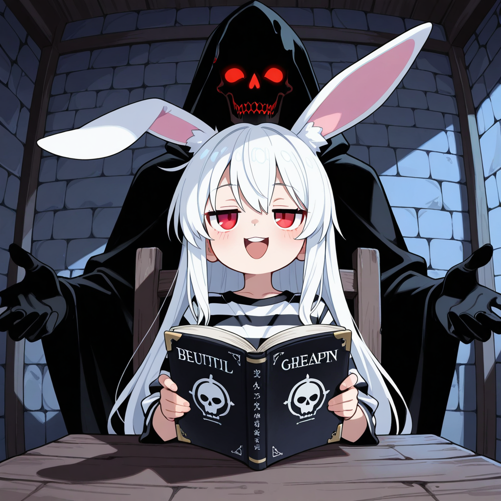 悪いうさぎのお話。