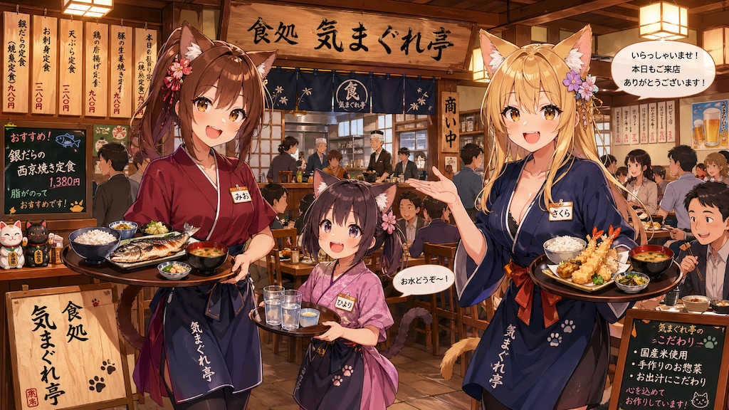 ケモミミ看板娘