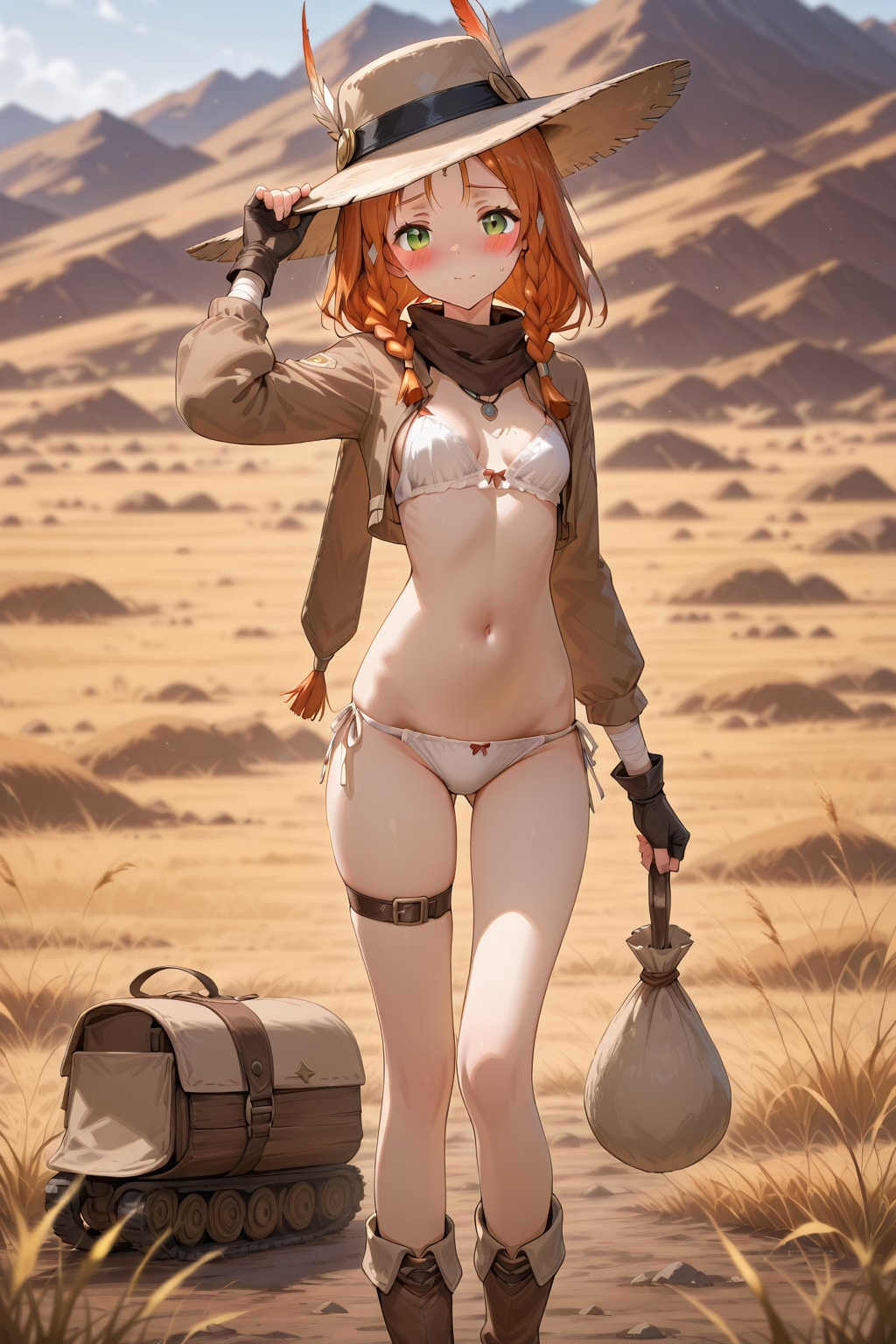 大平原の小さな胸QILIN