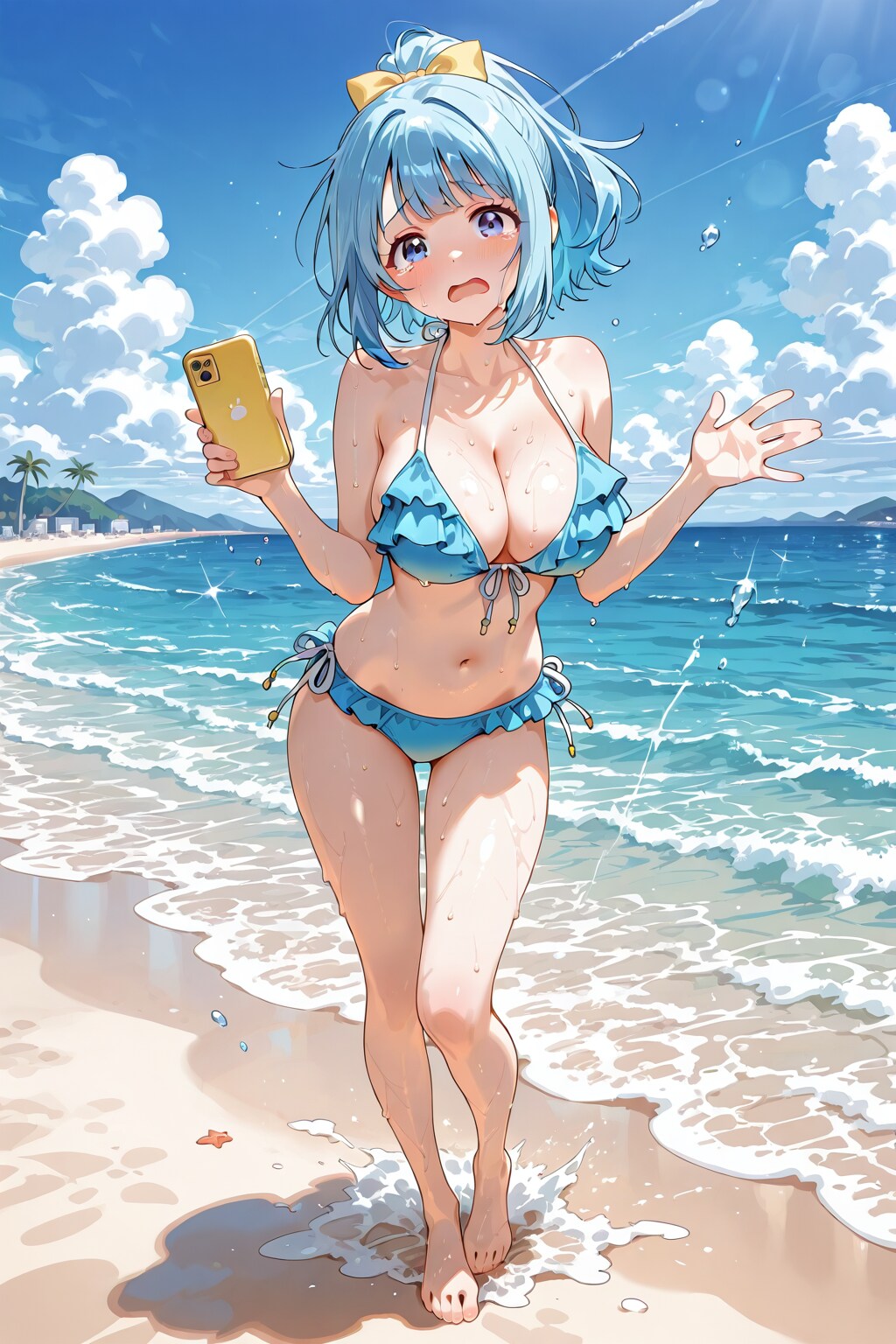 スマホ、落としちゃった！