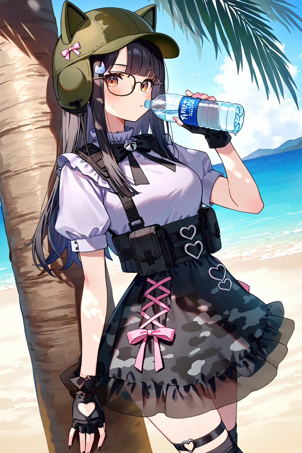 【没】コンバットガール④ | の人気AIイラスト・グラビア