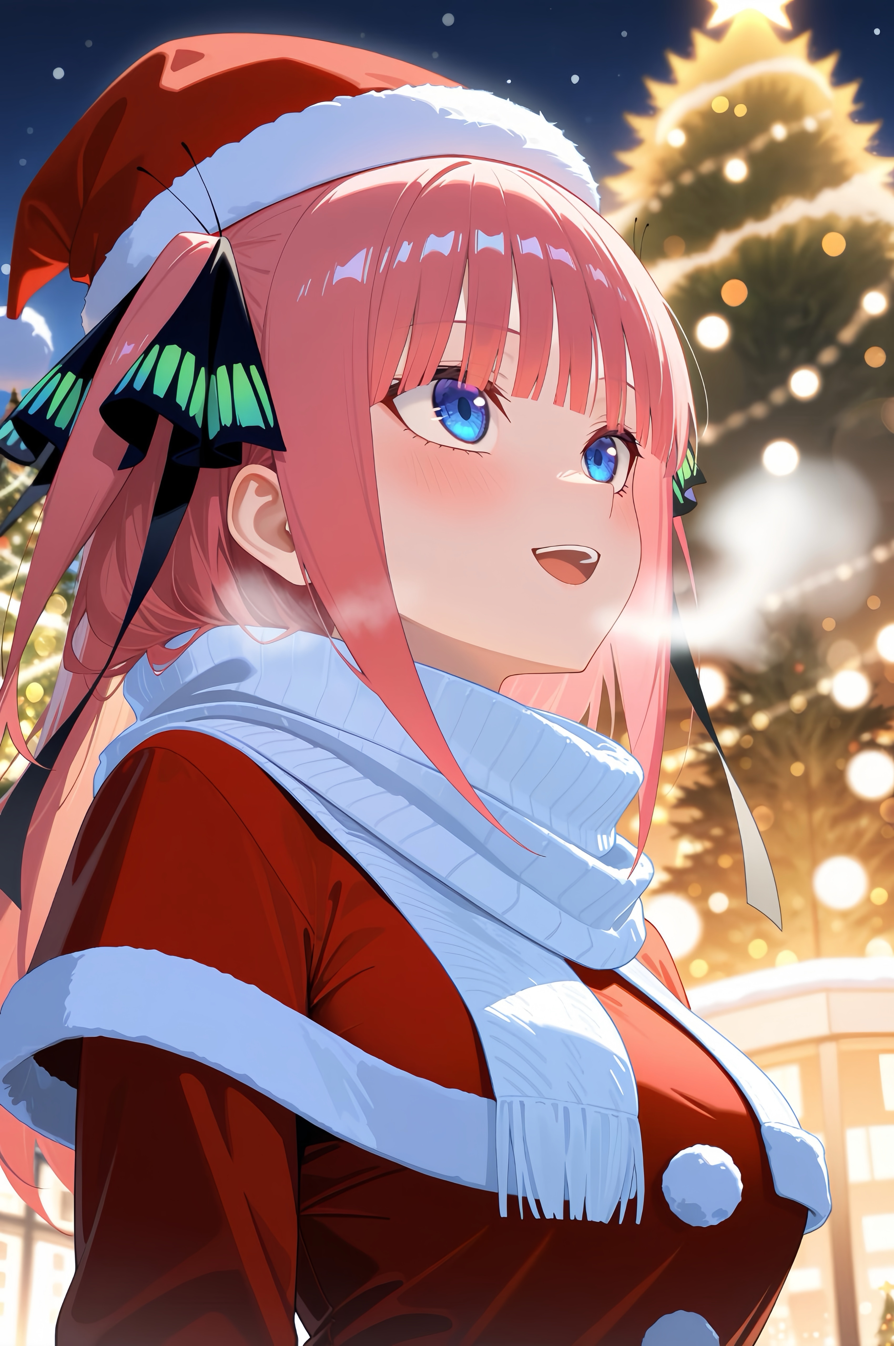 二乃サンタ🎄 | の人気AIイラスト・グラビア