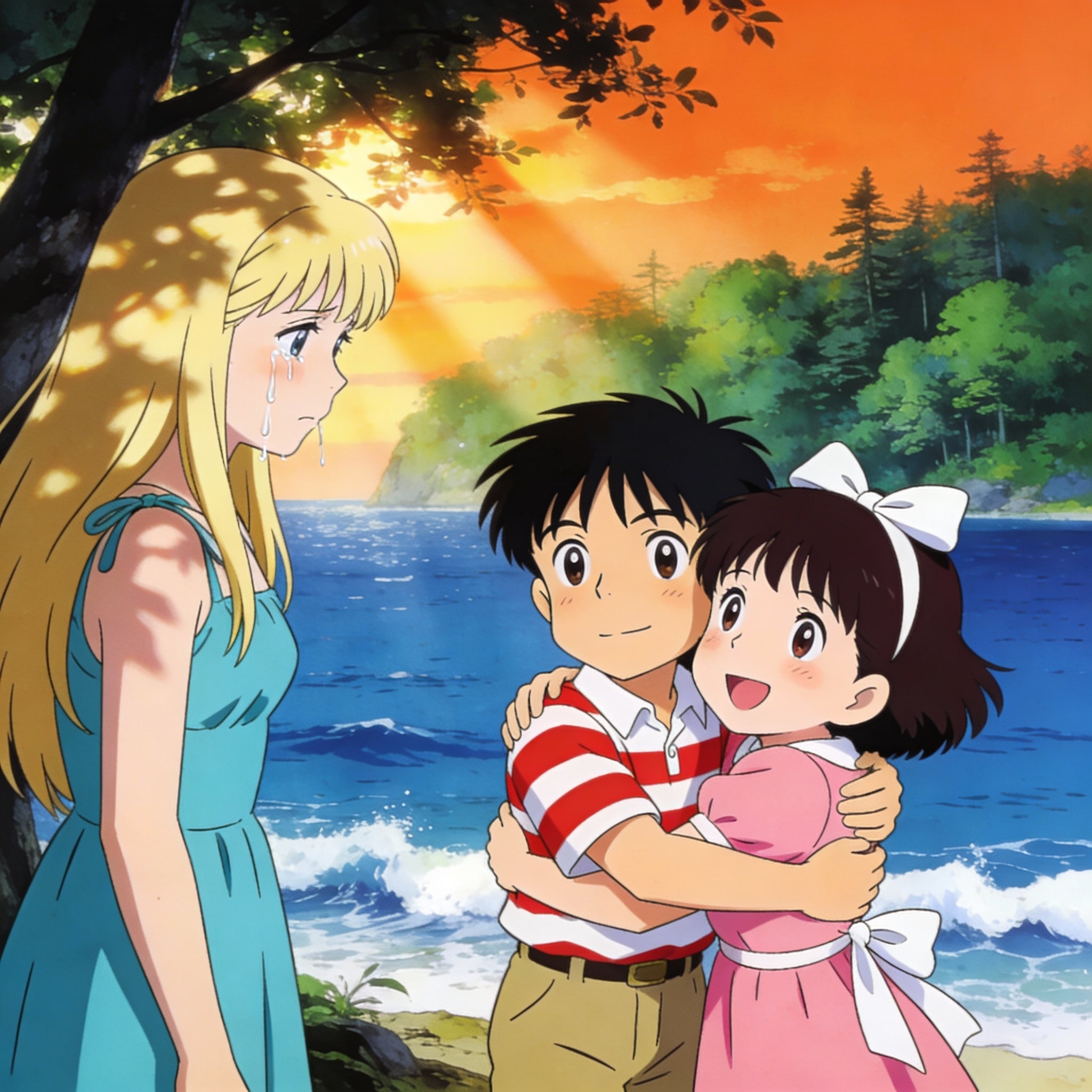 涙の別れ | の人気AIイラスト・グラビア