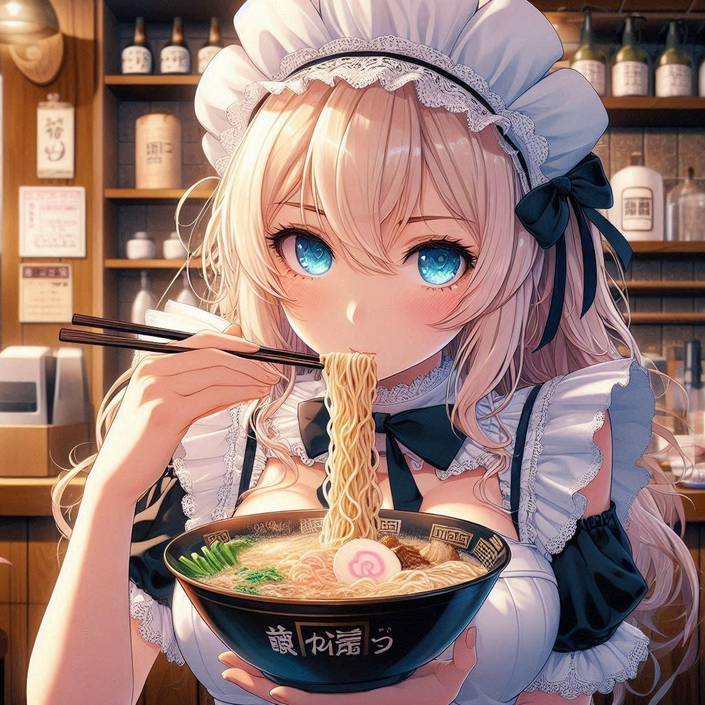 ラーメン大好きメイドさん