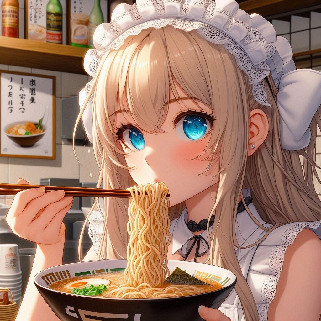 ラーメン大好きメイドさん